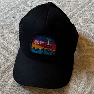 Jackson Hole Baseball Cap - Black